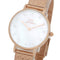 ダニエルウェリントン DANIEL WELLINGTON PETITE LUMINE PRESSED PIANO DW00100590 腕時計 レディース マザーオブパールホワイト クオーツ